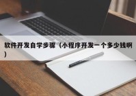 軟件開(kāi)發(fā)自學(xué)步驟（小程序開(kāi)發(fā)一個(gè)多少錢(qián)啊）