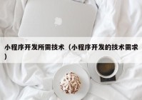 小程序開(kāi)發(fā)所需技術(shù)（小程序開(kāi)發(fā)的技術(shù)需求）
